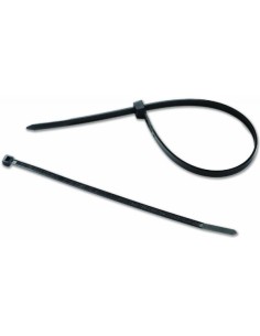 100 Fascette Nere Nylon 4,8 x 300 mm Colore Nero