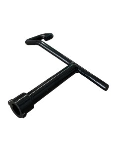 Chiave a tubo per apertura chiusino triangolare.