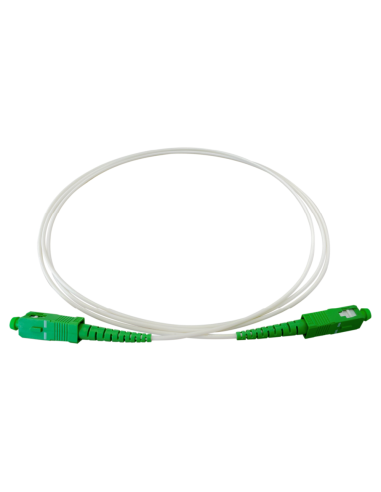 1.5Mt Patchcord bianca SC/APC - SC/APC G657-A1 2MM Simplex LSZH