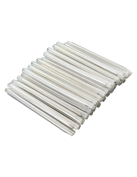 100 Pz L30 ⌀0.5mm Tubetto termorestringente per Giunto Fibra Ottica