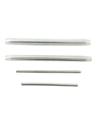 100 pz. L45 ⌀0.8mm Tubetto termorestringente per Giunto Fibra Ottica