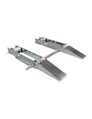 Porta bobina a rulli 800mm 1850mm