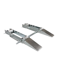 Porta bobina a rulli 400mm 1200mm