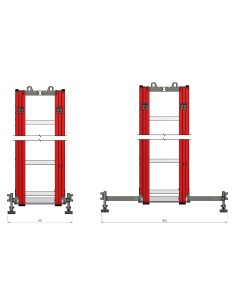 Scala a Sfilo Manuale 3 Rampe V30036-3 IRMUT | Faritalyshop 2