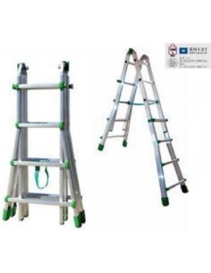 Scala universale 4+4 gradini.