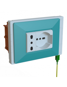 10 PZ. Borchia ottica utente  FAR  503 Open Fiber